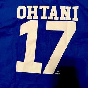 L.A. Dodgers #17 Ohtani Blue XL T Shirt NWT